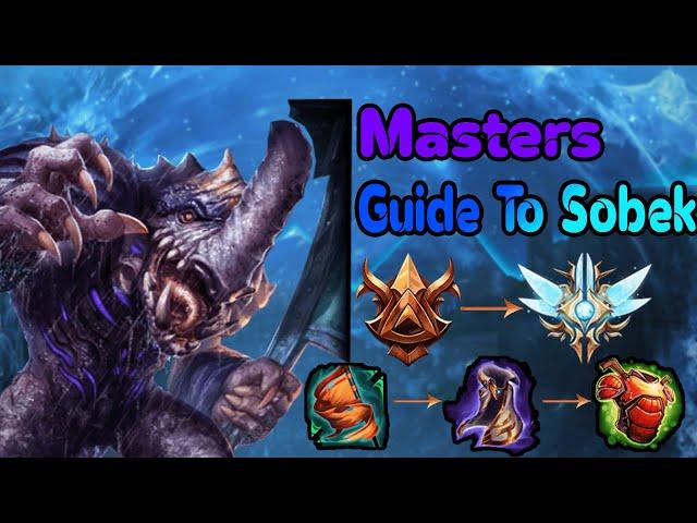 Smite: How to Sobek (From a GrandMaster Support)