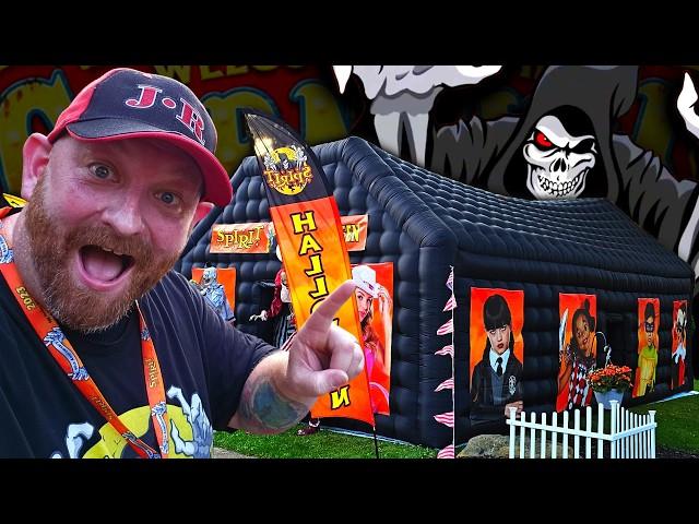 I BUILT MY OWN SPIRIT HALLOWEEN STORE! Flagship Grand Opening Special 2024 INFLATABLE NIGHTCLUB