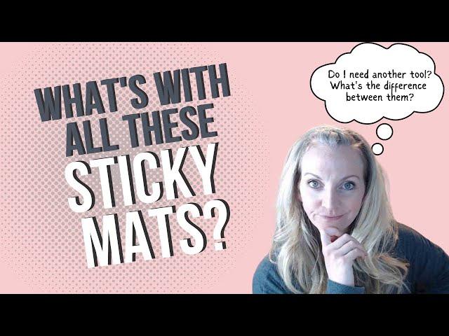 Must See! Comparing Sticky vs Grip Mat and Altenew Stampwheel...Also WAY Cheaper Options!