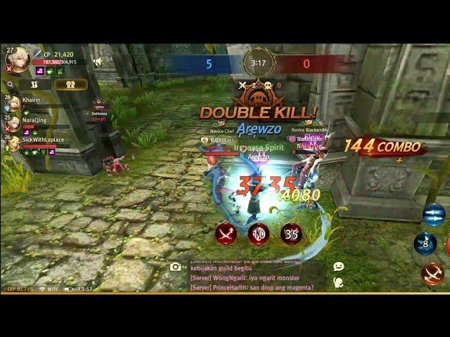 World of Dragon Nest - Team Match PvP Battle Gameplay! With Slayer Class!