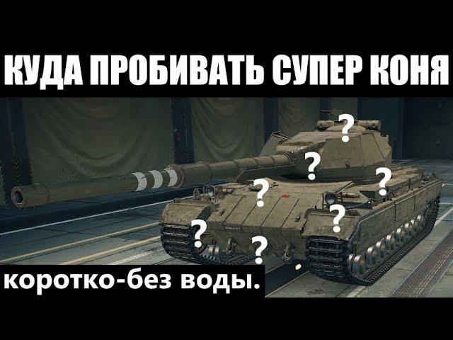 КУДА ПРОБИВАТЬ СУПЕР КОНЯ? | ЗОНЫ ПРОБИТИЯ Super Conqueror!