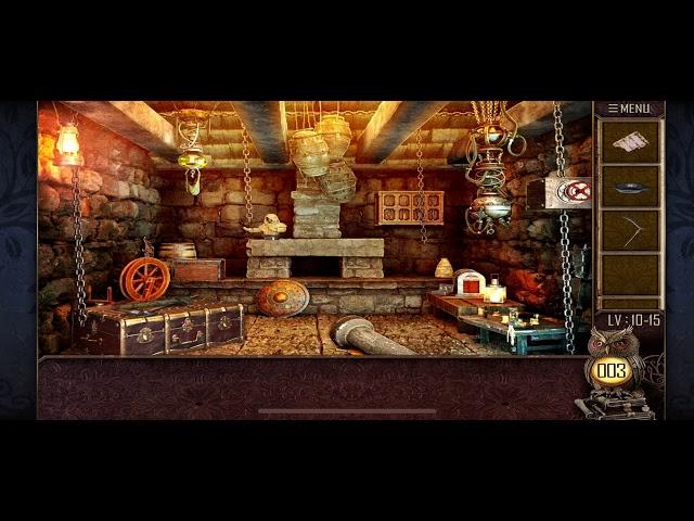 [Room Escape | 50 Rooms] LV: 10-15 Walkthrough