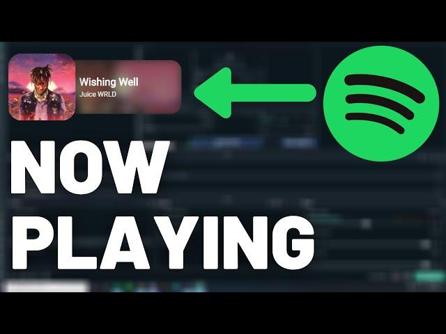 EASIST Way to Add Spotify NOW PLAYING to Your Live Stream! (2024 Tutorial)