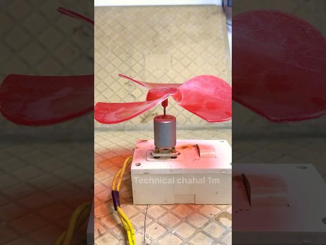 12 volt motor run with 220v electricity ️crazy experiment #science #electrical #experiment #ideas