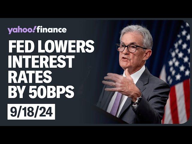 Fed lowers interest rates by half point in first cut since 2020