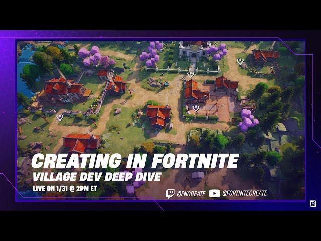Creating In Fortnite - NPC Spawner & Village