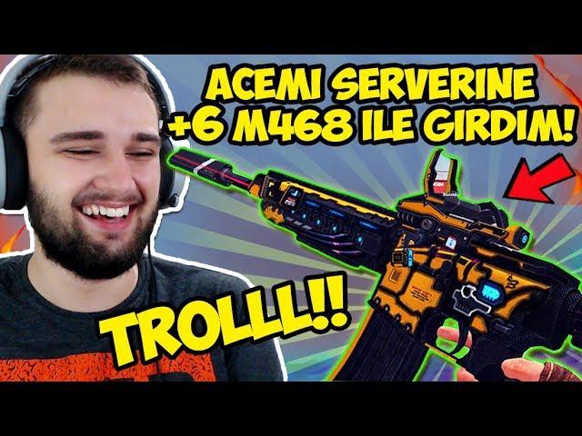 1 LVL HESAPTA +6 M468 İLE OYNAYARAK TROLLEDİM!! ZULA