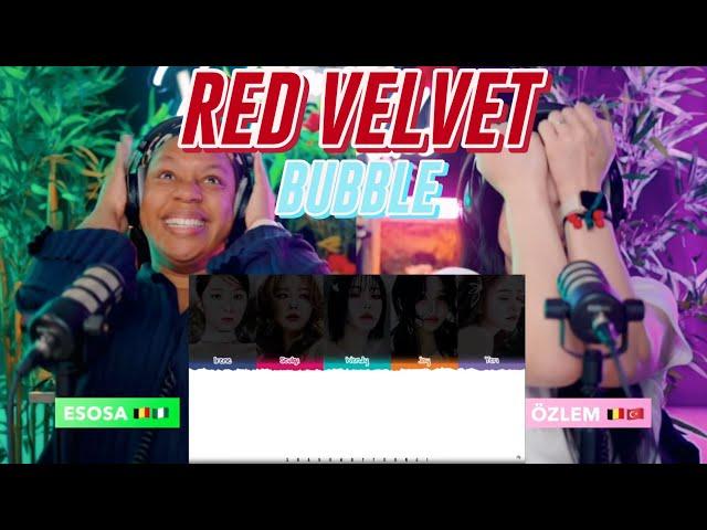 Red Velvet 레드벨벳 - Bubble reaction