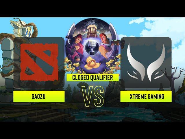 Dota2 - Gaozu vs Xtreme Gaming - ESL One - Bangkok: China Closed Qualifier