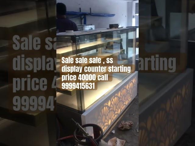 Dispay counter #cake #cloudkitchen #cakedisplaycounter whole sale price call 9999415651