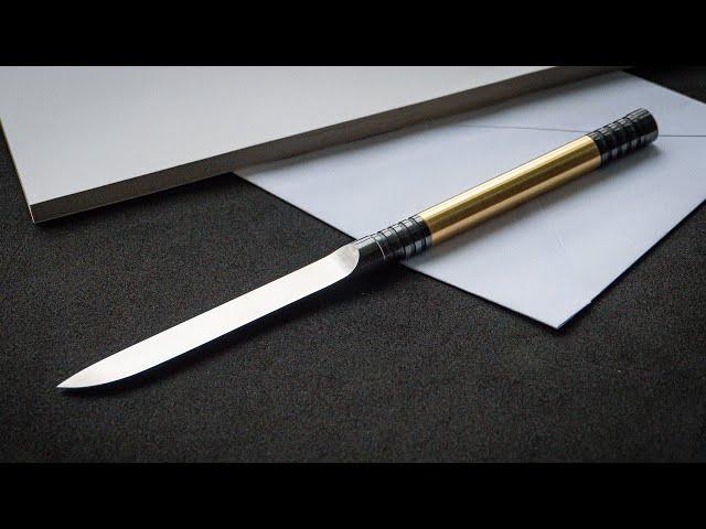 Knife Making - Round Letter Opener