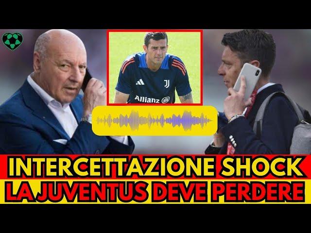 Intercettazione shock Marotta Rocchi: "La Juventus deve perdere assolutamente!"