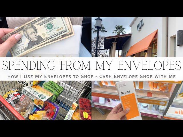 How I Shop Using the Cash Envelope System | Shop With Me | Spending From My Cash Envelopes