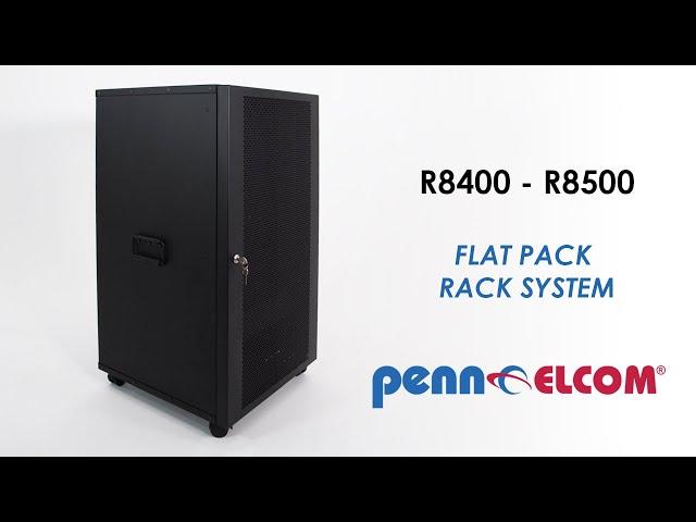 Flat Pack Rack | R8400-XX / R8500-XX | Penn Elcom - Product and Assemby Guide