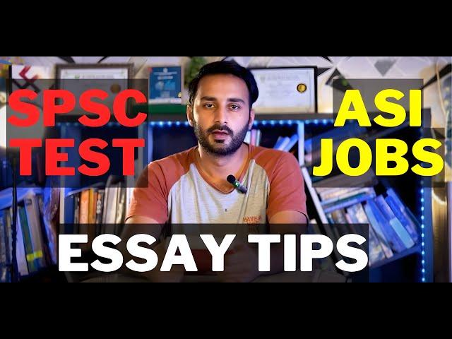 SPSC ASI Police Test Preparation | Essay Writing Tips & Avoiding Fake Teachers