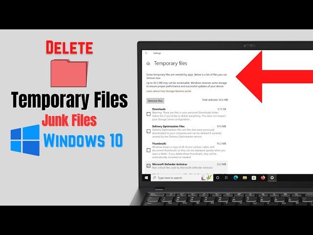 Windows 10: How To Delete Temporary Files! [Permanently]