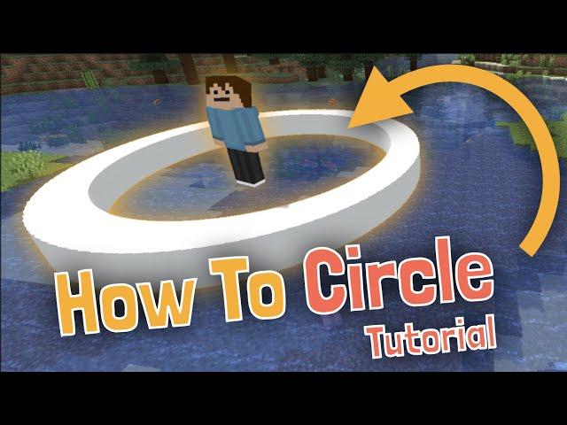 How To Make A Impossible Circle In Minecraft! Command Tutorial Java!