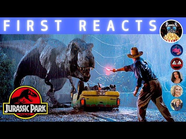 "T-Rex VS Raptor" JURASSIC PARK Movie Scene Reactions | JURASSIC PARK (1993) Reaction *First Reacts*