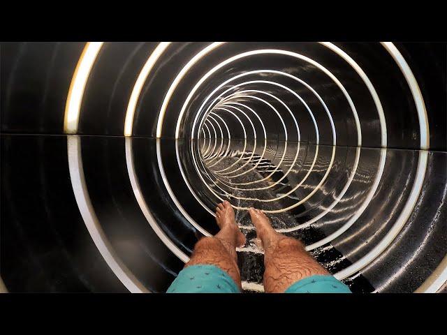 Water Tube Slide POV at Terme Olimia | Family Fun