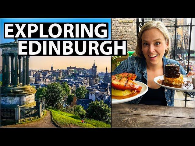 Exploring Edinburgh | Edinburgh Castle + Eats (Makars, Haggis Box & Afternoon Tea)