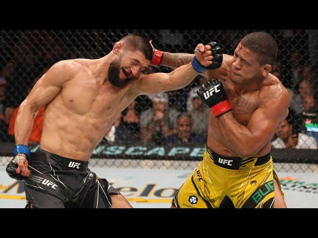 UFC Khamzat Chimaev vs Gilbert Burns Full Fight - MMA Fighter