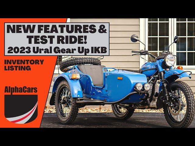 What You Should Know About The 2023 Ural Gear Up IKB Blue: Features, Improvements, and Test Ride!