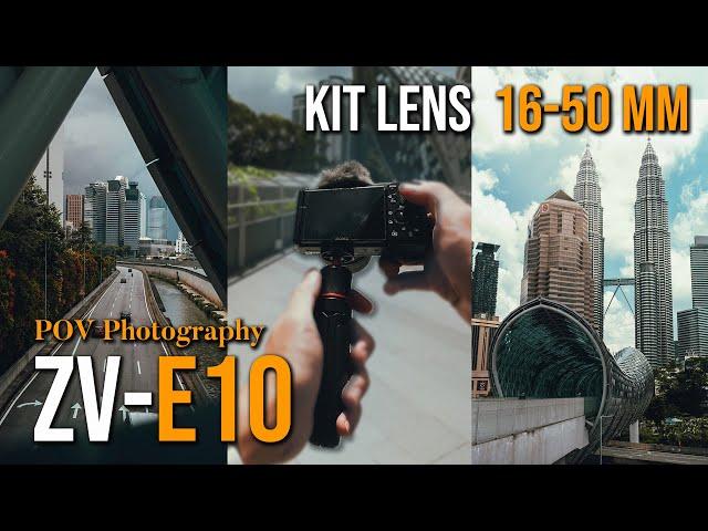 Sony ZV-E10 - City Photography POV  | RAW Photo & Edited Result