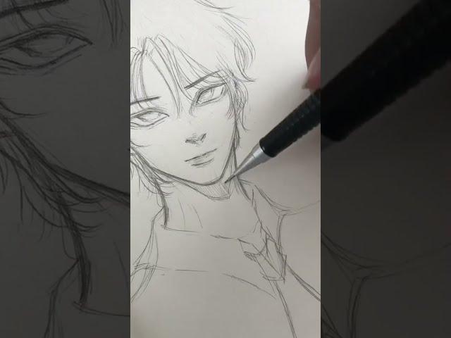 how to draw anime boy easy