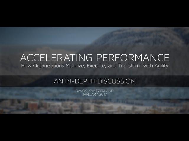 How Organizations Mobilize, Execute, and Transform with Agility: In-Depth Discussion