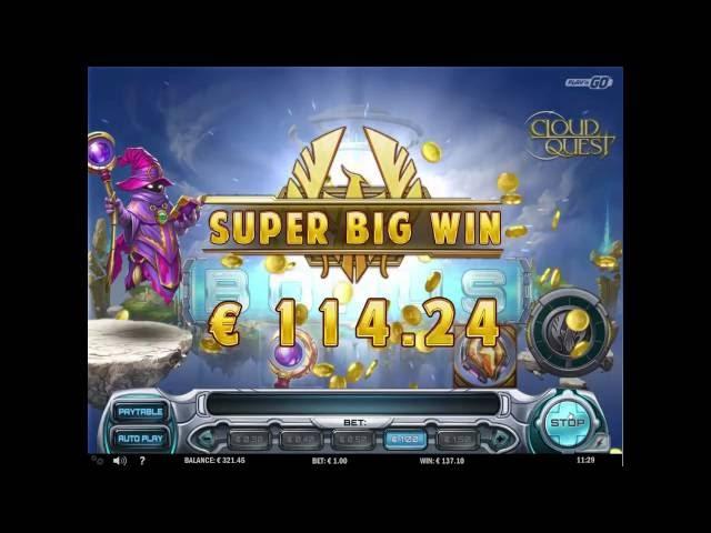 Cloud Quest slot Super Big Win - Play'n GO