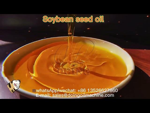 Soybean oil solvent extraction machine video