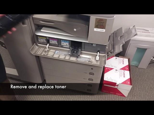 Is your Canon MFP out of toner?