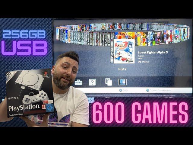 PlayStation Classic with 600 games! | Full Game List!