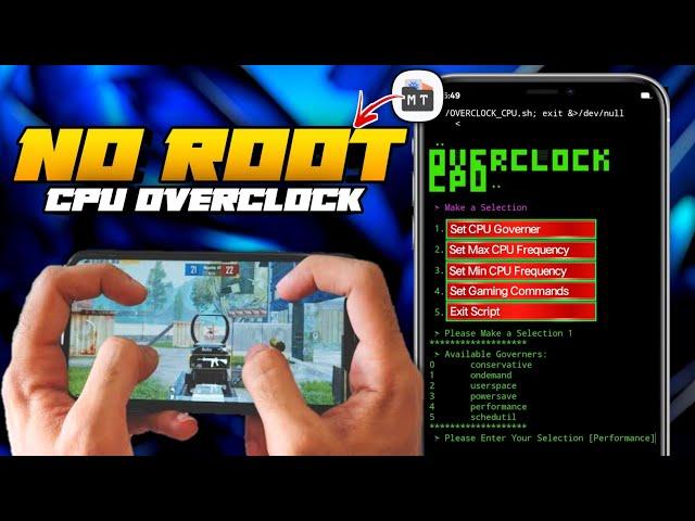 Easily Overclock Your Android CPU Clock Speed Without Root