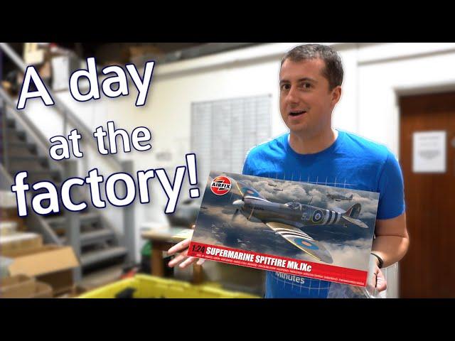 THIS is how Plastic Model Kits are MADE! I spent a day at the UK Airfix Factory!