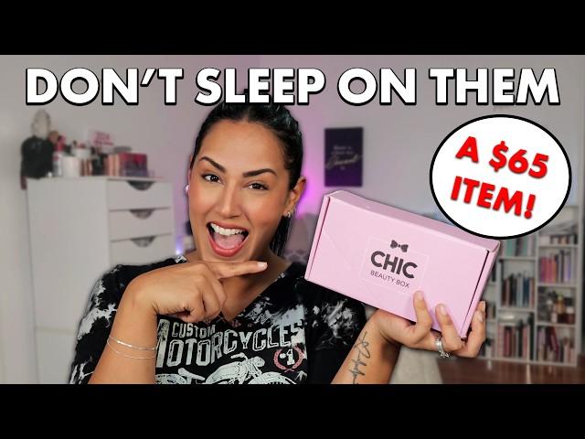 IT'S LATE BUT HERE'S MY CHIC BEAUTY BOX UNBOXING | AUGUST 2024 REVIEW