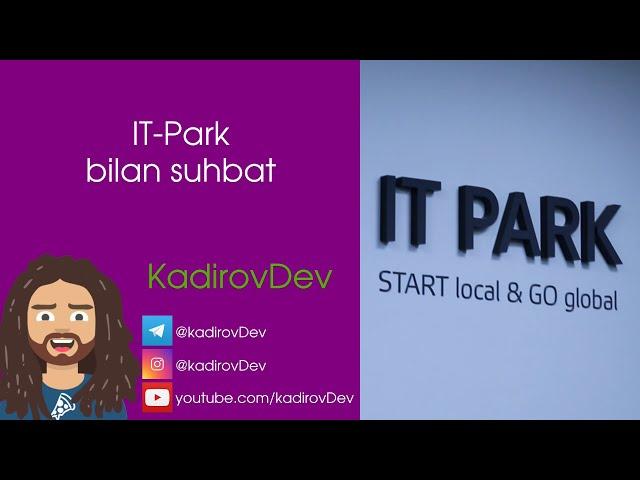 IT-Park bilan suhbat