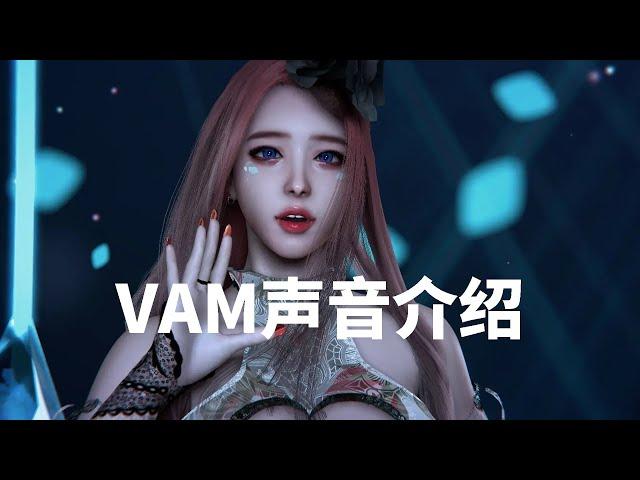 VAM系列之十三 VAM声音介绍 Virt A mate VAM 中文汉化包豪华版整合版 MMD跳舞数据包 VAM女友模拟器 虚拟女友 资源包