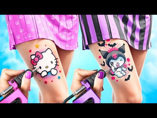 Тату салон Hello Kitty и Куроми для супергероев!