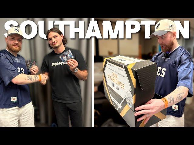 THE LARGEST BOX I’VE EVER OPENED - SOUTHAMPTON SPORTS CARDS SHOW!