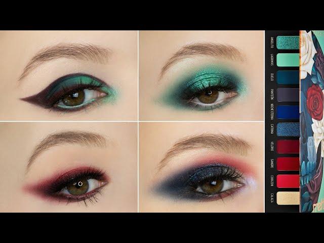 Melt Cosmetics Muerte Palette | 4 Looks + Review