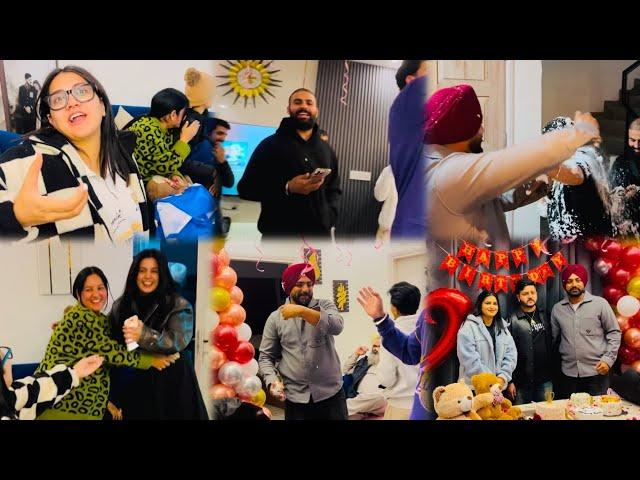 BIRTHDAY PARTY CELEBRATION || INDER & PRABH CH FIGHT  || PANDA SURPRISE  || FULL ENJOY