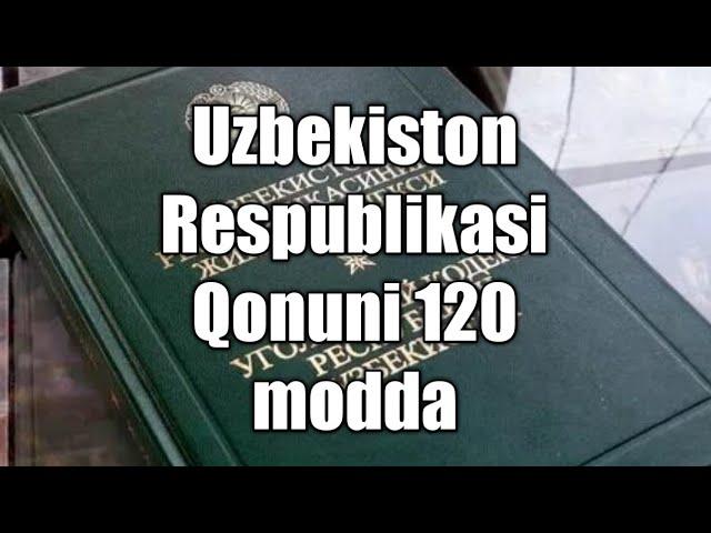 Besoqolbozlik qonunda qanday qo'llaniladi Uzbekiston Respublikasi Kodeksi