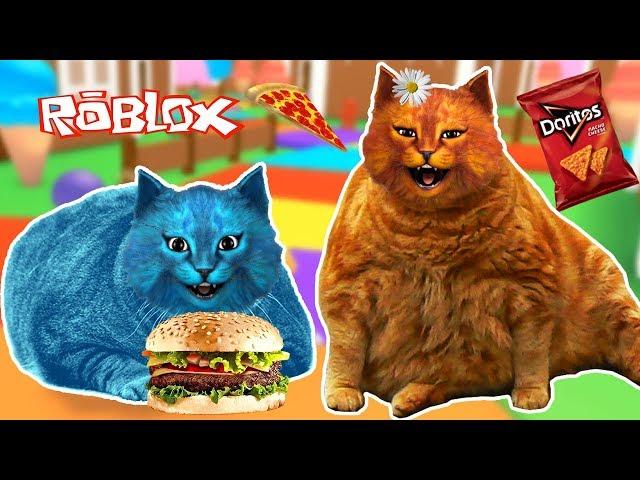 САМЫЕ ТОЛСТЫЕ КОТЫ / ЕШЬ или УМРИ в РОБЛОКС / EAT or DIE Roblox