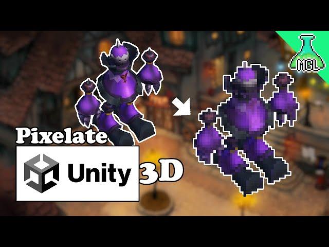 Pixelation Effect - Unity Tutorial