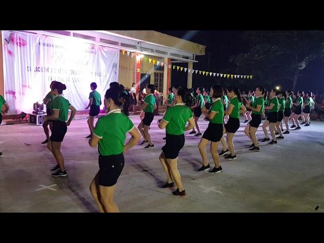 Vũ điệu cô gái mở đường, tuyệt vời, Xã Đông Xá Đông Hưng TB biểu diễn.