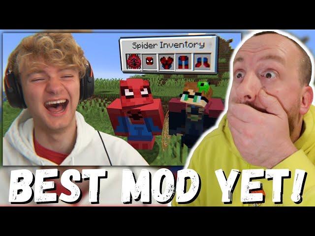 BEST MOD YET! TommyInnit Minecraft's Superhero Mod is actually funny. (REACTION!) w/ Wilbur & Philza