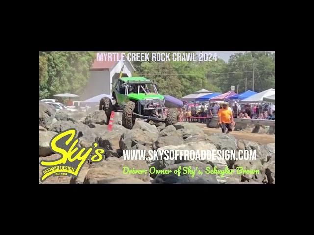 Owner of Sky's Offroad Design at The Myrtle Creek Rock Crawl 2024