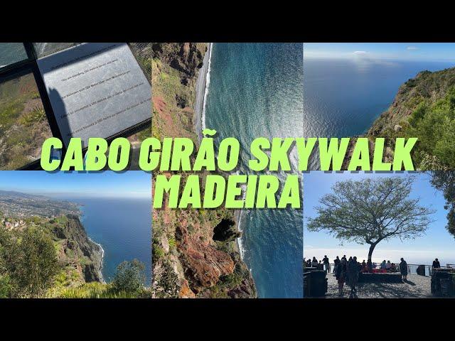 Cabo Girao Skywalk | 580m High Glass Floor | Incredible Views of Madeira