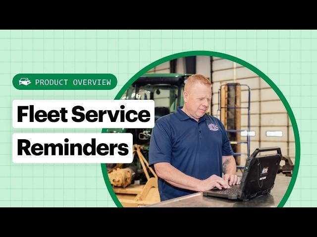 Fleet Service Calendar Reminders & Preventive Maintenance Software | Fleetio Product Walkthrough